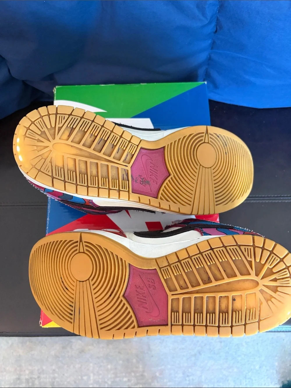 SB Dunk Low Parra Size 10
